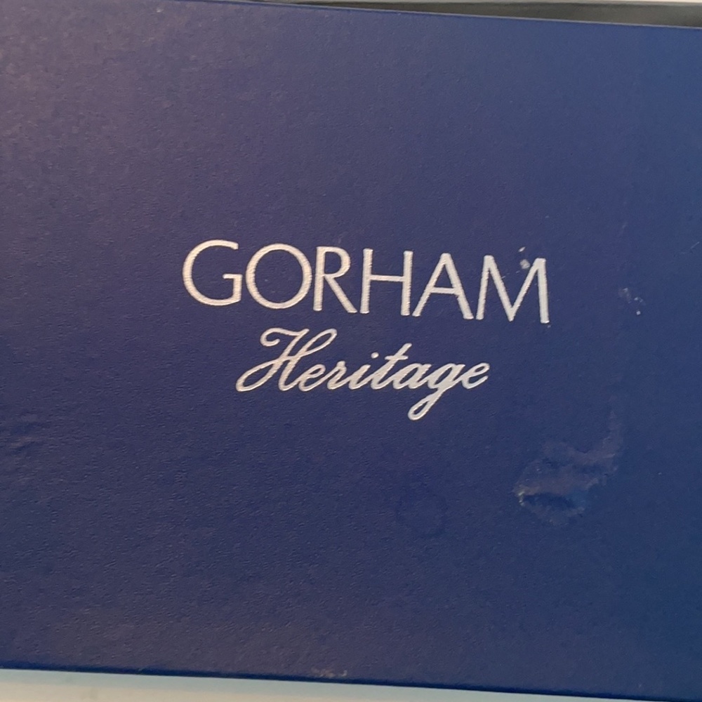 Gorham heritage silver tray